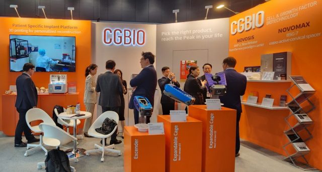 CGBio attends international spine conference “Spine Week 2023”… Showcasing quality alternative bone substitutes and PSI platform