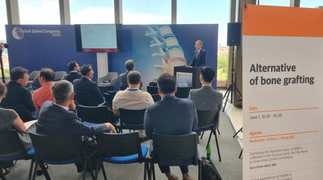 CGBio showcases next-generation spine solutions at one of the world’s top three spine conferences